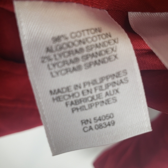 Jones New York Signature Stretch Velvet Long Sleeve Button Holiday Jacket Sz L - Picture 9 of 11